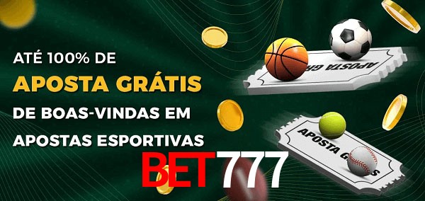 BET777 Ate 100% de Aposta Gratis